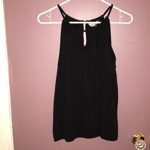 Sleeveless elastic waist top